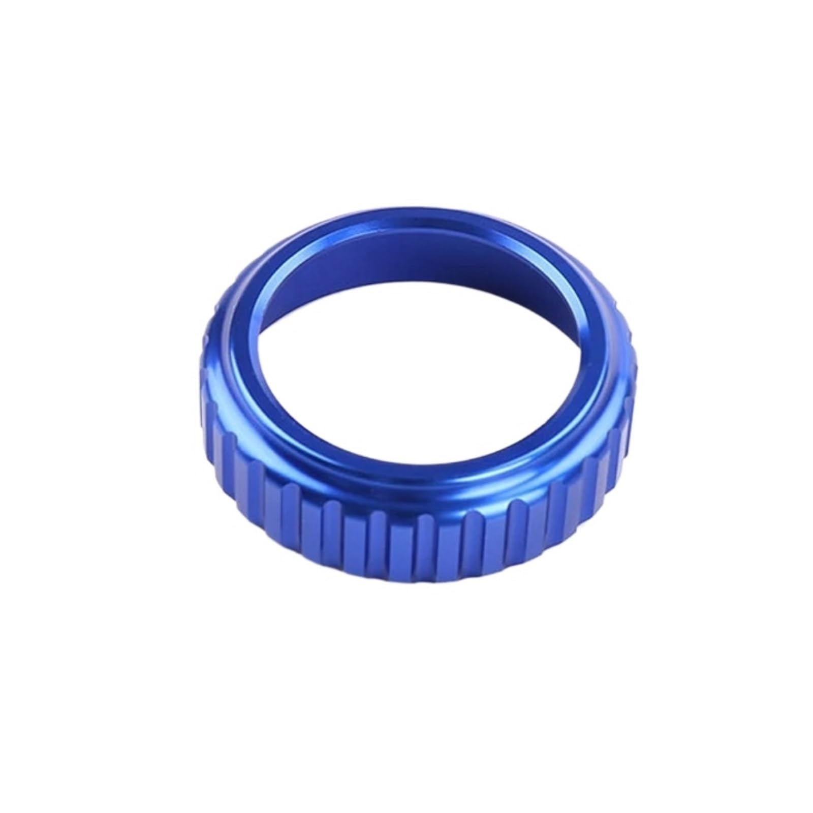 KMLONG Zierring for Knopfdekoration, passend for Hyundai, Tucson NX4 2024, Innenraumklimaanlage, AC-Knopfring, dekorative Abdeckung, Zierleiste, Zubehör Armaturenbrett-Knopfring(Blue) von KMLONG