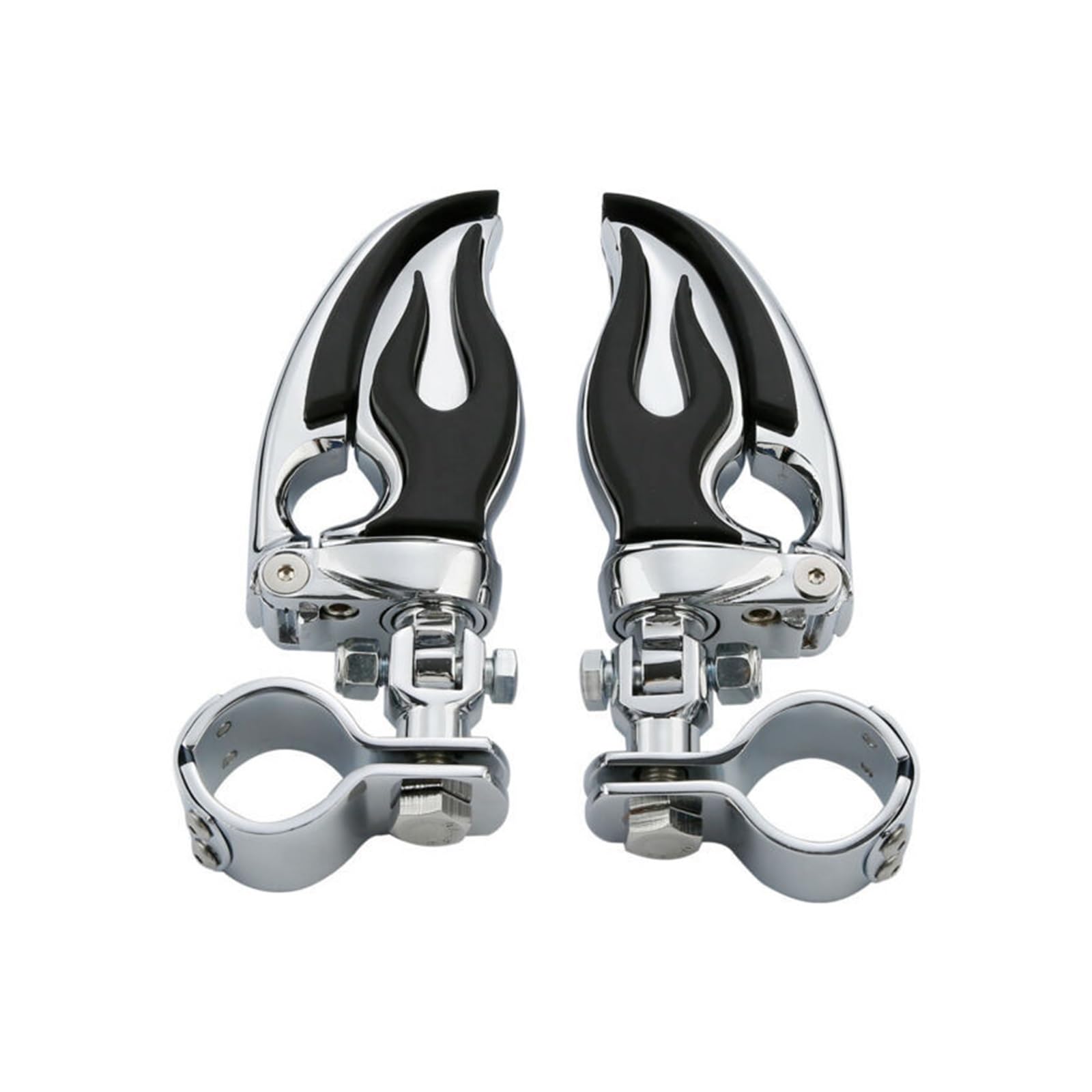 25mm 30mm 35mm Male Mount Engine Guard Footpegs Clamps Compatible With Harley Compatible With Yamaha Compatible With Kawasaki VT1100 VTX1300 GL1800 Roadstar XV1700 von KNAVOPLEX