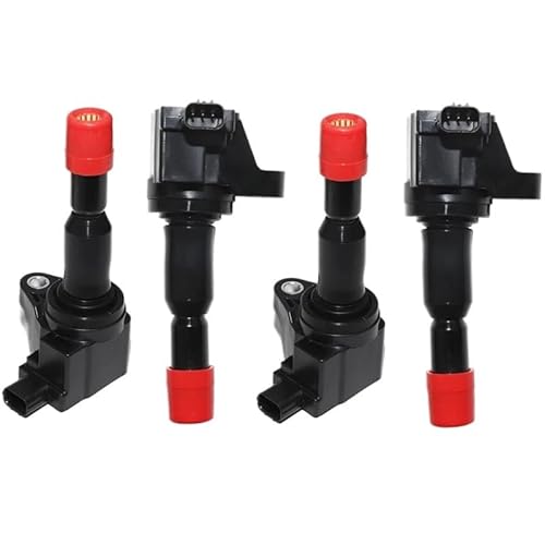 4pcs/set Ignition Coil Compatible With CITY IV Saloon 2002-2008 Compatible With JAZZ II III 30520-PWC-003 CM1110 30520PWC003 UF581 von KNAVOPLEX