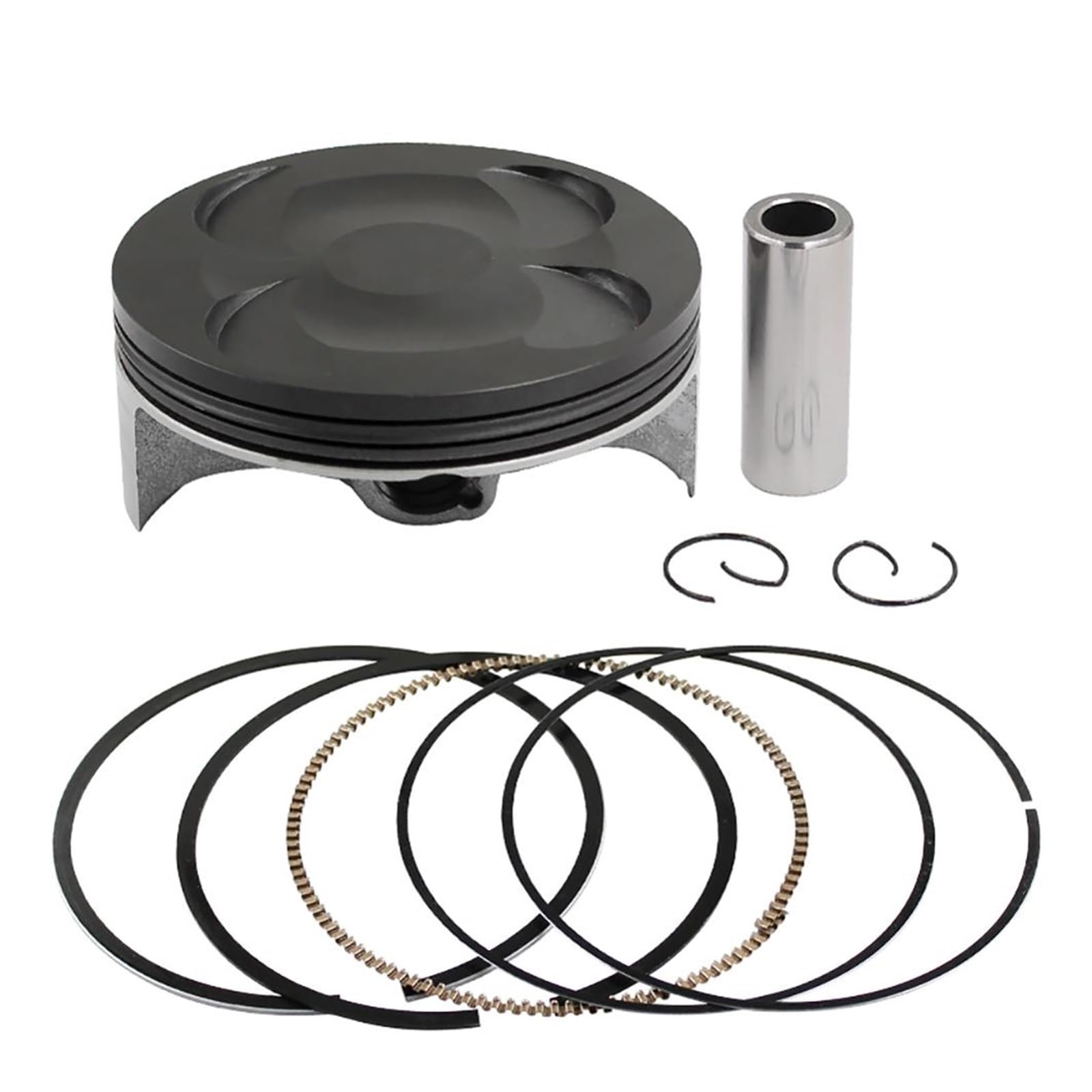 Motorrad 97mm Zylinder Kolbenringe Kit Kompatibel mit YAMAHA WR450F YZ450F YZ450FX WR450 YZ450 WR YZ 450 F FX 450F 33D-11603-00-00(Piston Kit) von KNAVOPLEX