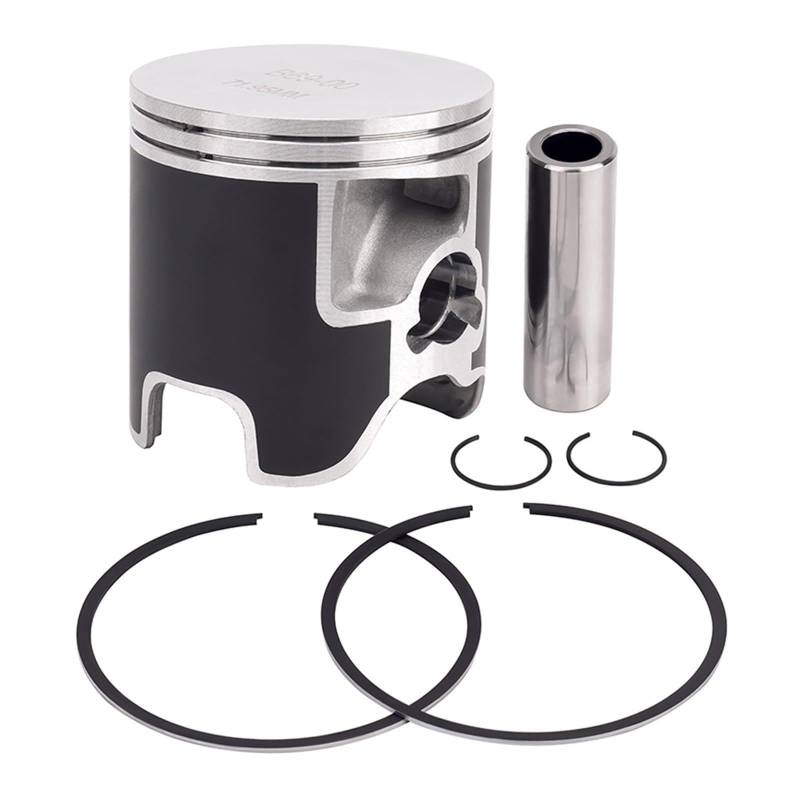 Motorrad Motorrad Zubehör Zylinder Bohrung 71,95mm 72,45mm 72,95mm Kolbenringe Kit Kompatibel Mit Gas Gas EC 300 2021-2022 EX 300 2022(Oversize 50) von KNAVOPLEX