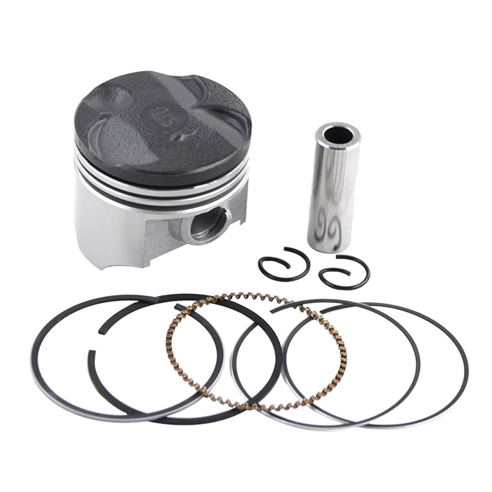 Motorrad STD 38 38.25 38.5 38.75 39mm Kolbenring Kit Kompatibel mit YAMAHA YW50FX BX50N BX50S CE50D CE50D CE50D CE50P XC50R YN50F(Oversize 75) von KNAVOPLEX