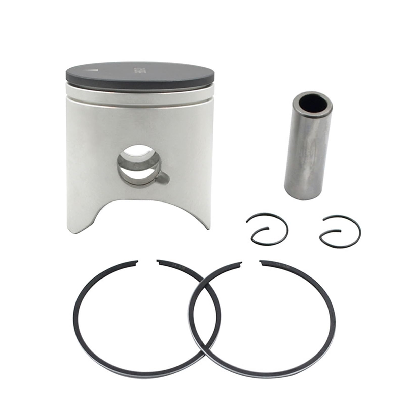 Motorrad STD 54mm Kolbenringe Kit kompatibel mit 125 EXC 2001-2006 125 SX 2001-2022 125 XC-W 2017-2019 50330007500 50330007400 I II von KNAVOPLEX