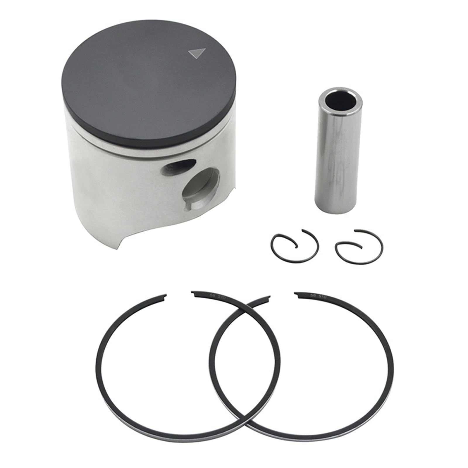 Motorrad STD 58mm Kolbenringe Kit Kompatibel mit 150 SX 2016-2022 150 XC-W 2017-2019 150 TPI 2020-2022 51630007000I 51630007000II von KNAVOPLEX