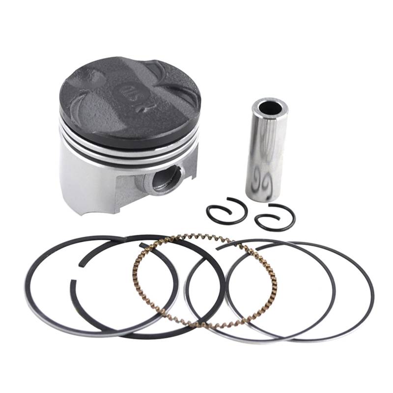 Motorrad Zylinder Bohrung 38 38,25 38,50 38,75 39mm Kolbenringe Kit Kompatibel Mit Yamaha XF50 GIGGLE 2007-2009 XF50 C3 2010-(Assemby 38,5mm) von KNAVOPLEX