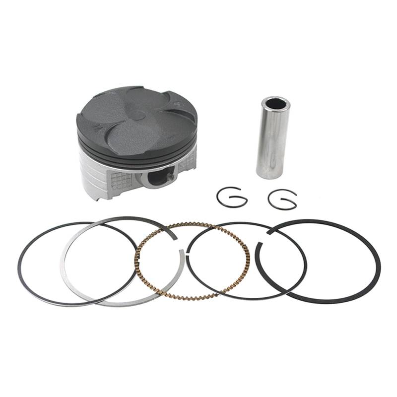 Motorsauger & Ringe & Clipset STD 62mm 62,5mm 63mm Kompatibel mit CBR250 CBR 250 CBR-250 2018-2019 5NG-11631-00-00(STD 62.5mm) von KNAVOPLEX