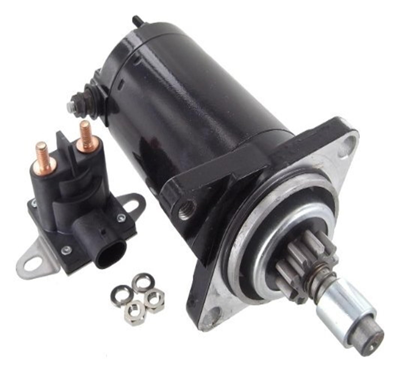 Starter & Solenoid Relay Compatible with/Replacement Compatible With Sea Doo Speedster, Jet Boat 1995 1996 1997 1998 1999 278-000-484 von KNAVOPLEX