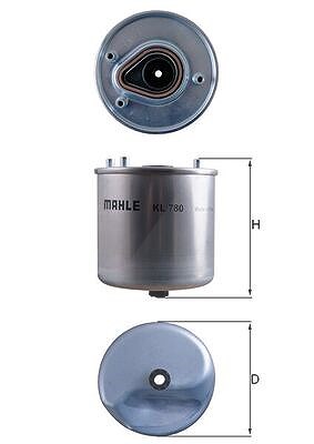 Knecht Kraftstofffilter [Hersteller-Nr. KL780] für Ford, Mazda, Volvo von KNECHT