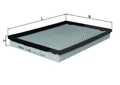 Knecht Luftfilter [Hersteller-Nr. LX1636] für Chrysler, Dodge von KNECHT