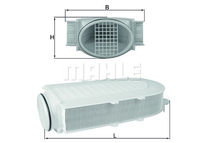 Knecht Luftfilter [Hersteller-Nr. LX2991/1] für BMW von KNECHT