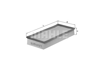 Knecht Luftfilter [Hersteller-Nr. LX514] für Mitsubishi von KNECHT