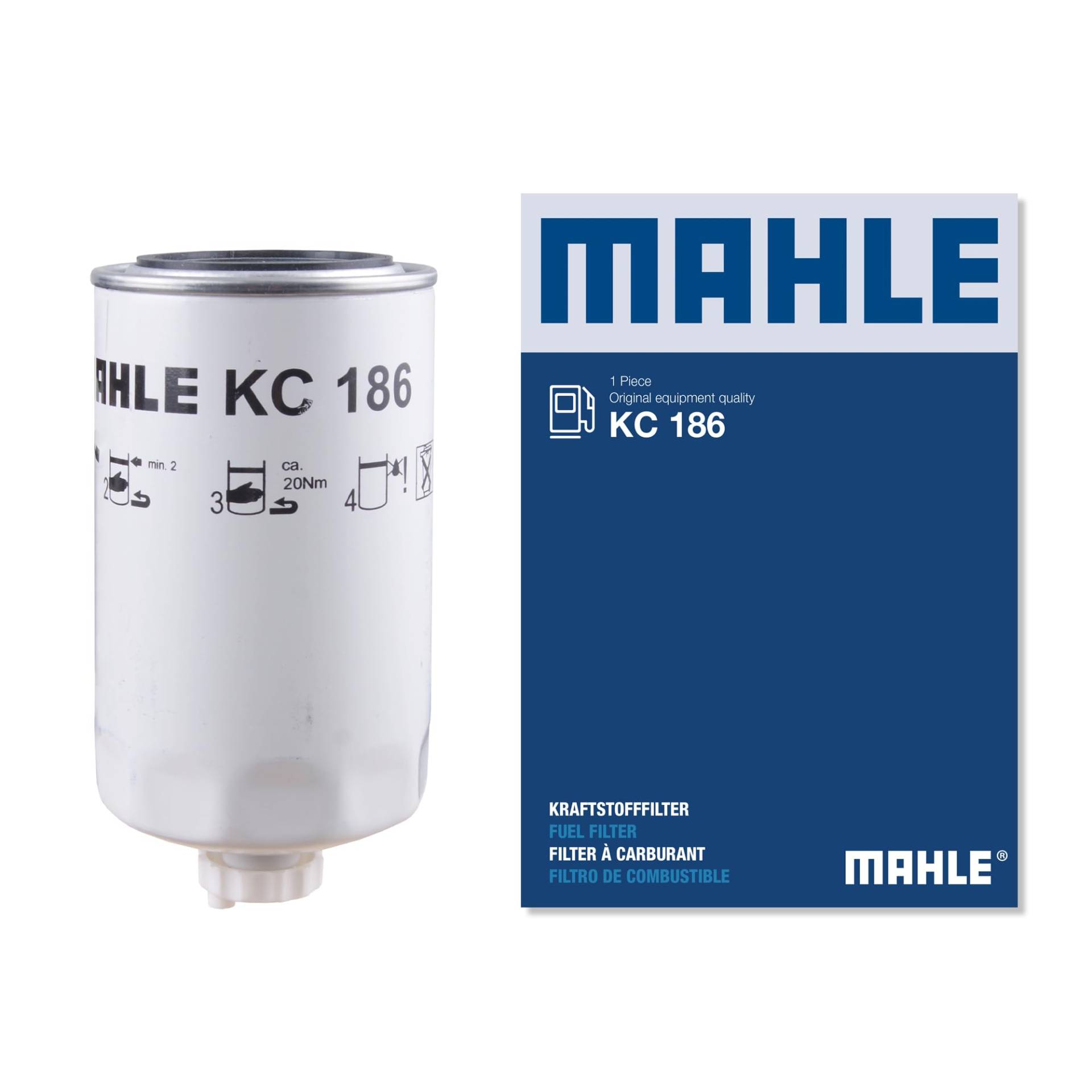 MAHLE KC 186 Kraftstofffilter von MAHLE