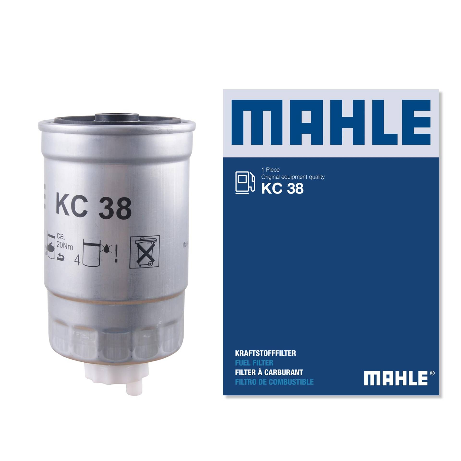 MAHLE KC 38 Kraftstofffilter von MAHLE