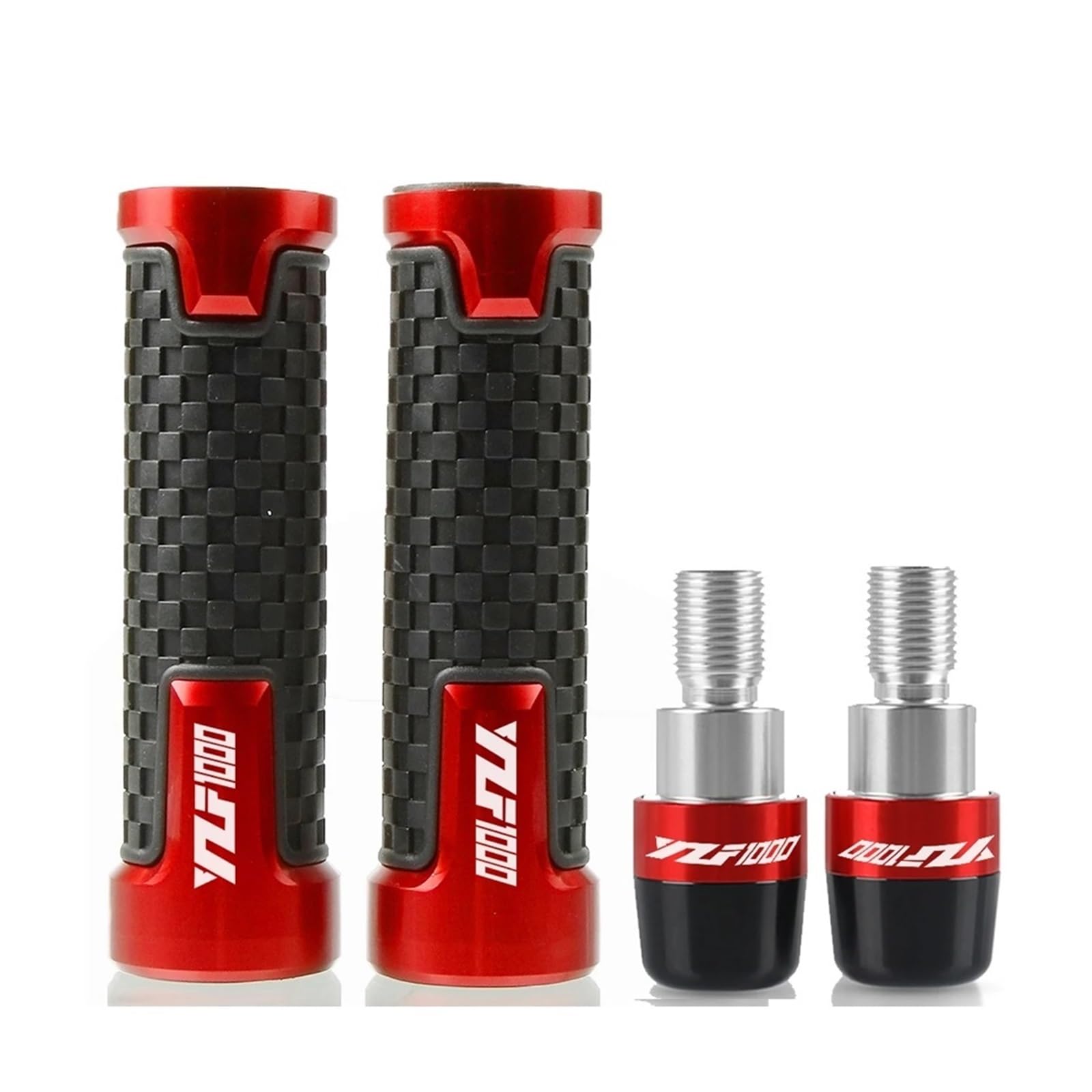 Lenkerendstopfenkappe Motorrad Lenker Grip Enden Balance Gewicht Tassen FÜR Yam&aha YZF1000 YZF 1000 THUNDERACE 1996-2003 2002 Griff Bar Plugs Grip von KNFRUWPD