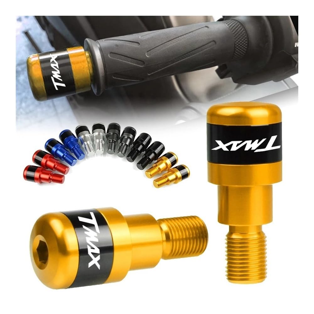 Lenkerendstopfenkappe Motorroller Lenkergriff Enden Gewichte Bar End Plugs Für Yam&aha TMAX530 T MAX TMAX 560 530 500 SX DX 2016 2017 2018 2019 2020 von KNFRUWPD