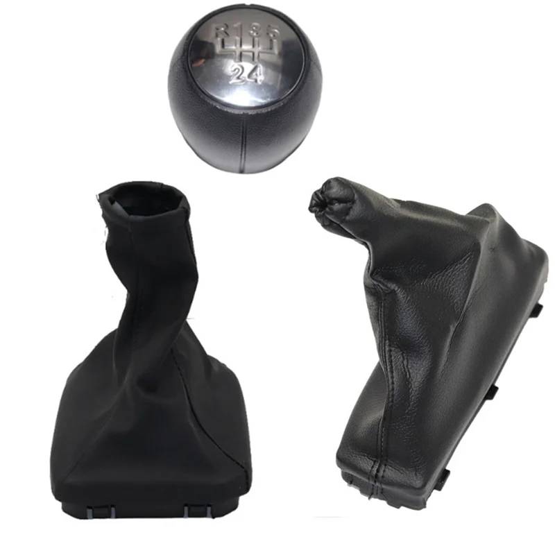 Auto Schaltknauf Für Vauxhall Für OPEL Für Vectra B/Auto Shift Schaltknauf Boot Abdeckung Handbremse Boot Gamasche Auto Schalthebel(3pcs) von KNWIAUQ