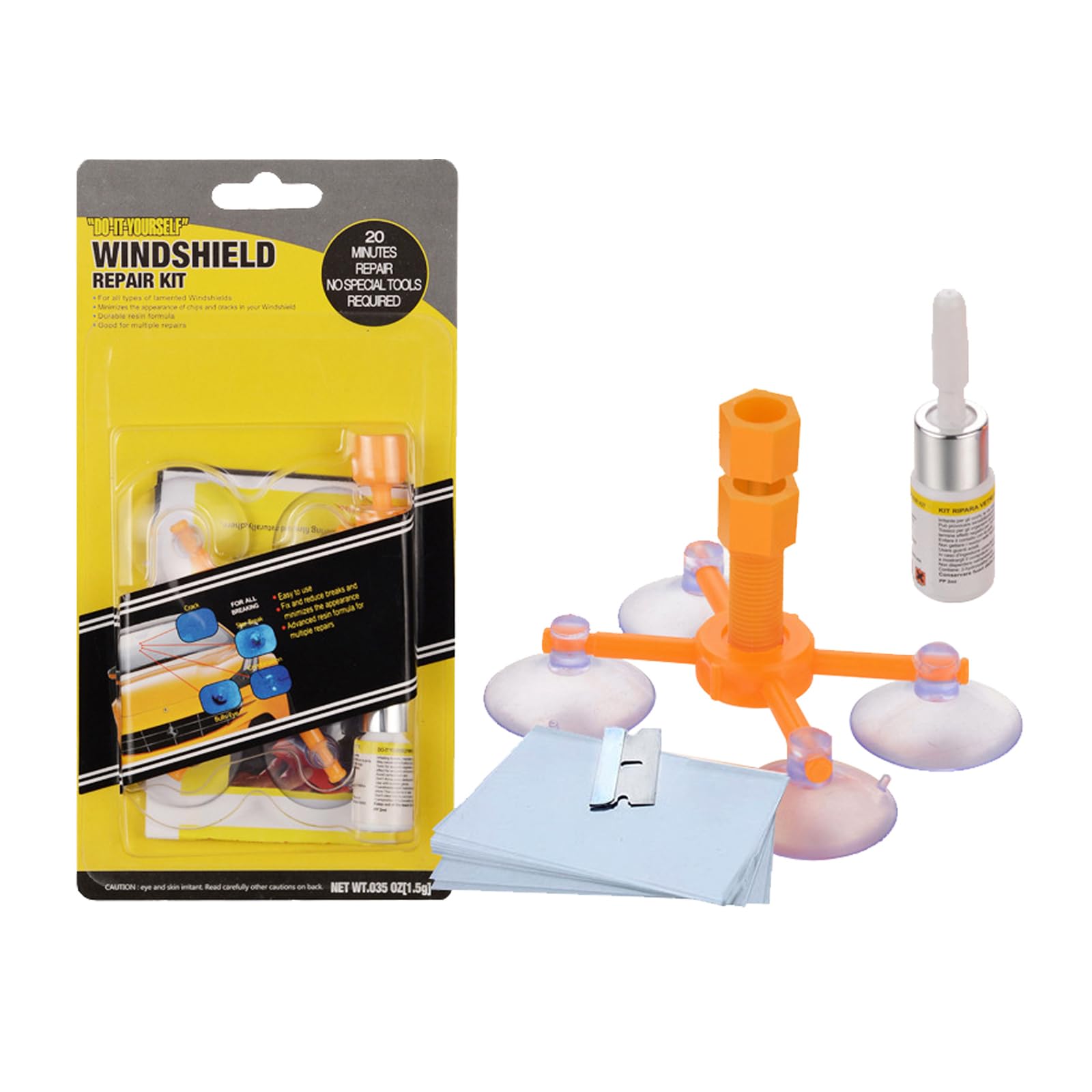 Reparatur-Set für Windschutzscheibe, Reparatur-Set für Windschutzscheibe, Reparatur-Set für Windschutzscheibe, Windshield Crack Repair Kit, Reparatur-Set für Auto-Glas, Reparatur-Set von KOAHDE