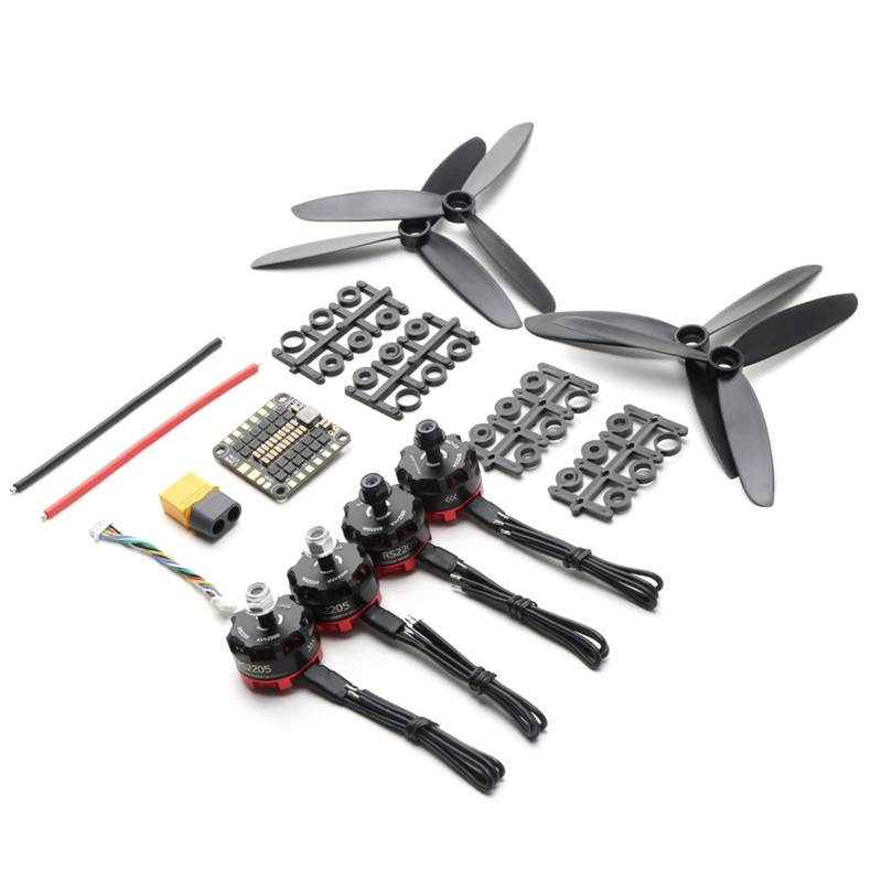 KOCAN 2205 2300KV Brushless Motor mit 30A BLHeli_S ESC 5045 Propeller Kits für FPV Racing Drone Multicopter von KOCAN