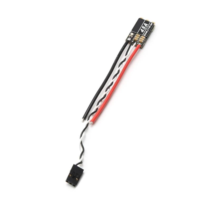 KOCAN 45A BLHeli_S ESC 2-6S Lipo Brushless ESC Elektronischer Geschwindigkeitsregler Eingebaute programmierbare RGB-LED für RC FPV Drone Quadcopter von KOCAN