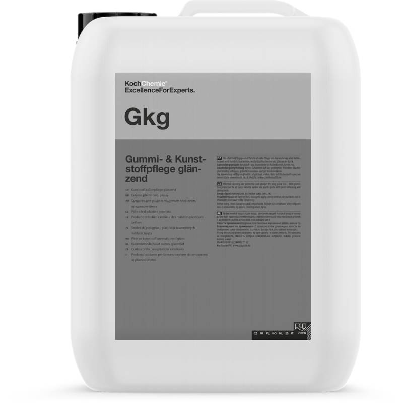 KOCH CHEMIE - Gkg - Gummi & Kunstoffpflege Glänzend - Kunststoff- & Gummidressing - Außenbereich von KOCHCHEMIE