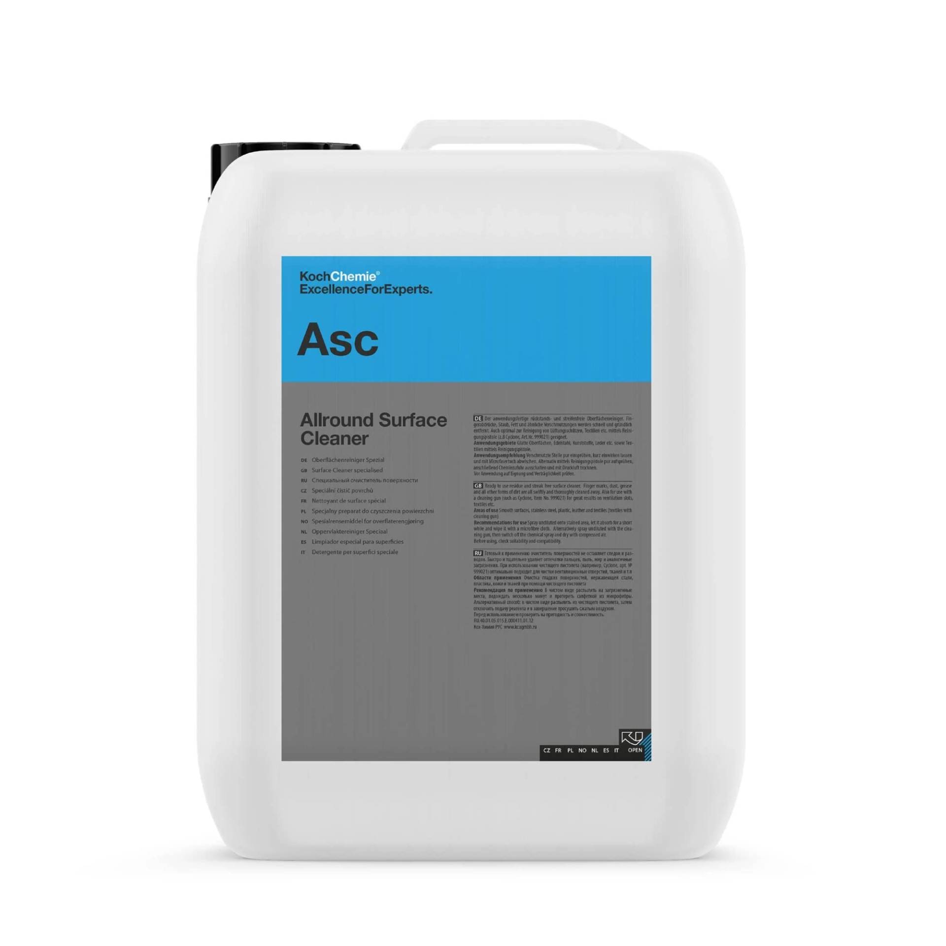 Koch Chemie Asc Allround Surface Cleaner Oberflächenreiniger Spezial 10 Liter von KOCHCHEMIE