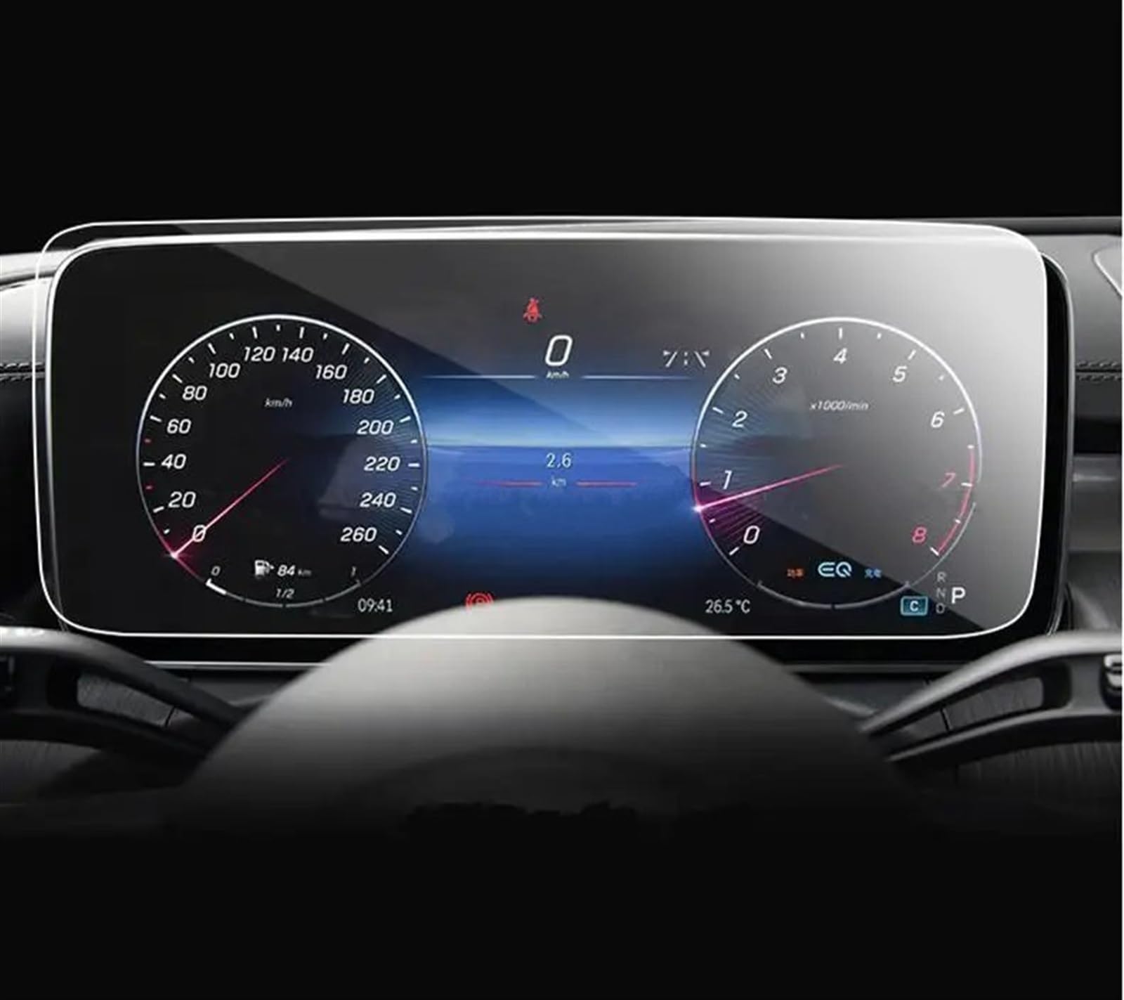 Auto Displayschutz Folie Für Benz C-Klasse Für W206 2022 Auto-GPS-Navigation, Armaturenbrett Auto-Innenausstattung Displayschutzfolie Aus Gehärtetem Glas von KOEHXJ