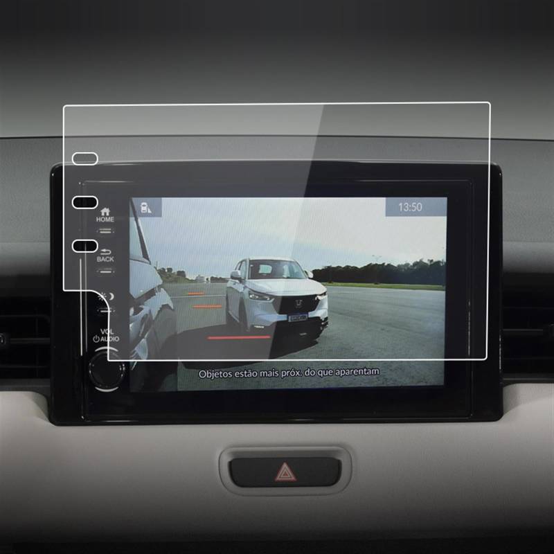 Auto Displayschutz Folie Für HR-V 2022 7 Zoll Armaturenbrett Navigation Membran Auto GPS Display Gehärtetem Glas Bildschirm Schutzfolie Auto Aufkleber(HD) von KOEHXJ