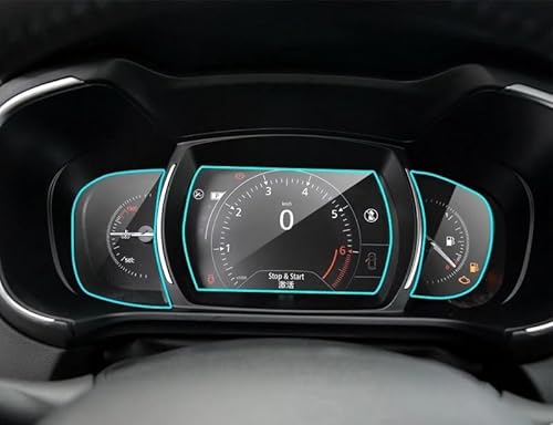 Auto Displayschutz Folie Für Kadjar 2016 2017 2018 2019 PET Film Displayschutzfolie Auto Instrumententafelschutz Armaturenbrett Center Control Touchscreen von KOEHXJ