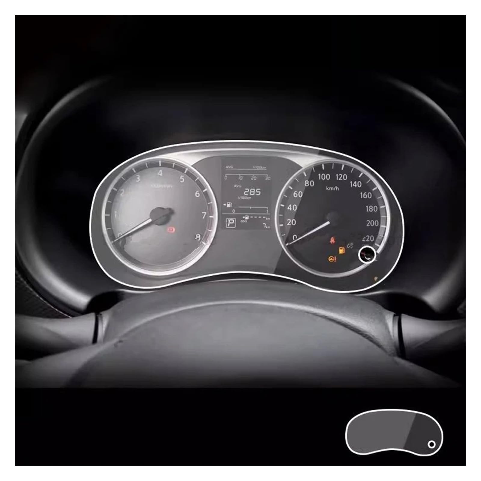 Auto Displayschutz Folie Für Nissan Für Kicks 2017 2018 2019 2020 TPU Schutzfolie Auto Instrumententafel Schutz Armaturenbrett Center Control Touchscreen von KOEHXJ