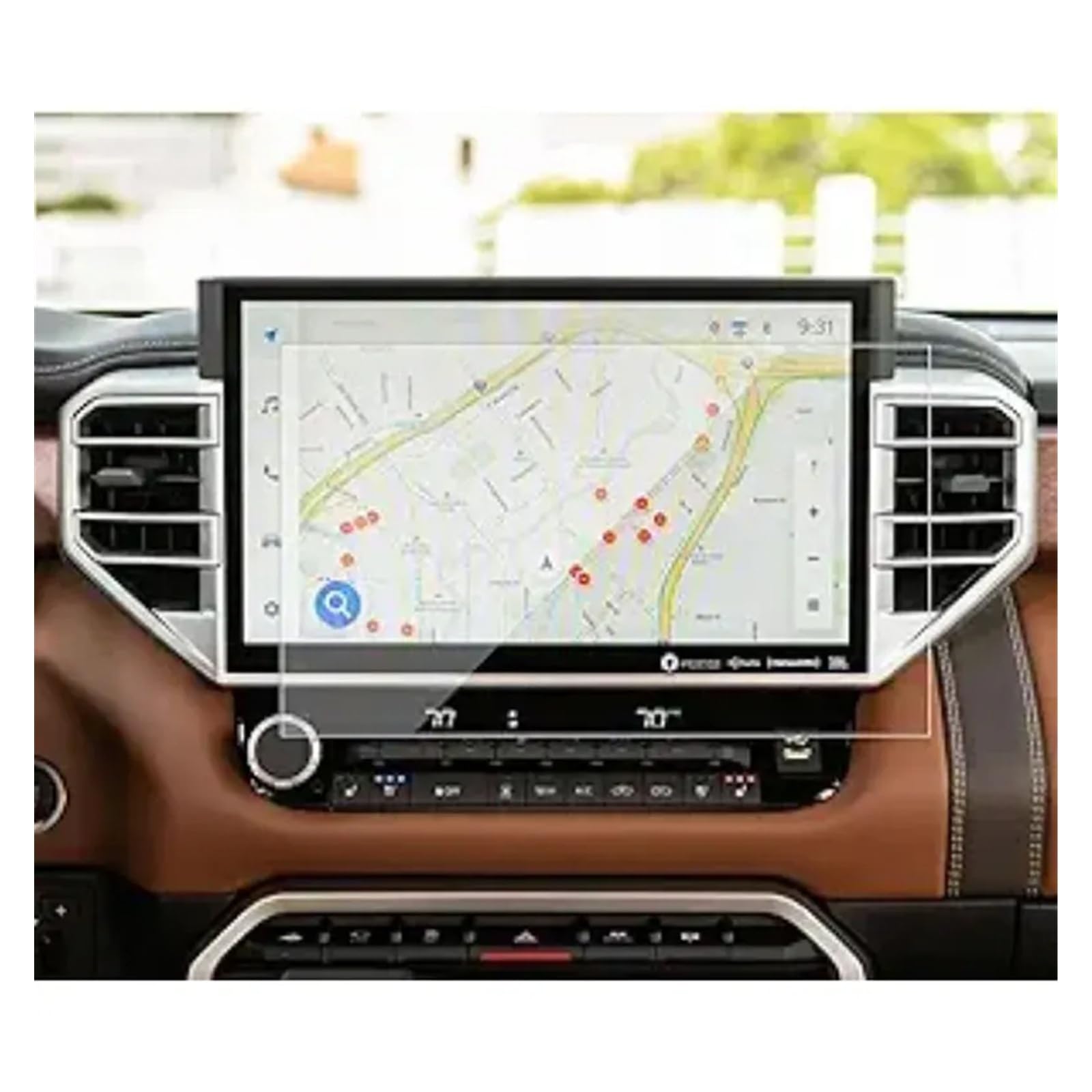 Auto Displayschutz Folie Für Toyota Für Tundra 2022 2023 2024 14 Zoll Auto LCD GPS Navigation Gehärtetem Glas Bildschirm Film Schutz von KOEHXJ