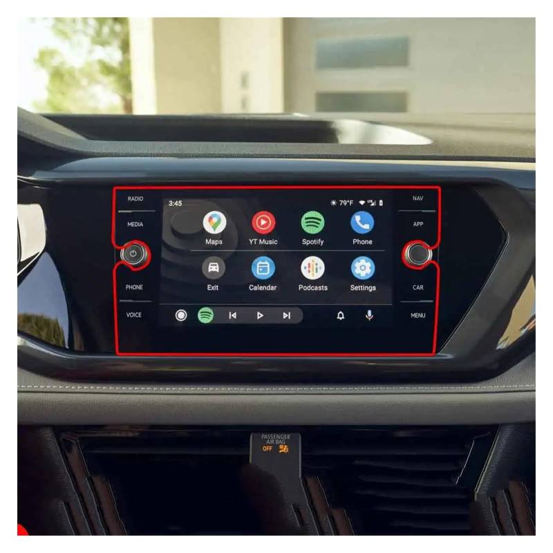 Auto Displayschutz Folie Für VW Für T-Cross 2021 2022 Autoradio GPS-Navigation Innenzubehör Displayschutzfolie Aus Gehärtetem Glas(GPS 8 inch) von KOEHXJ