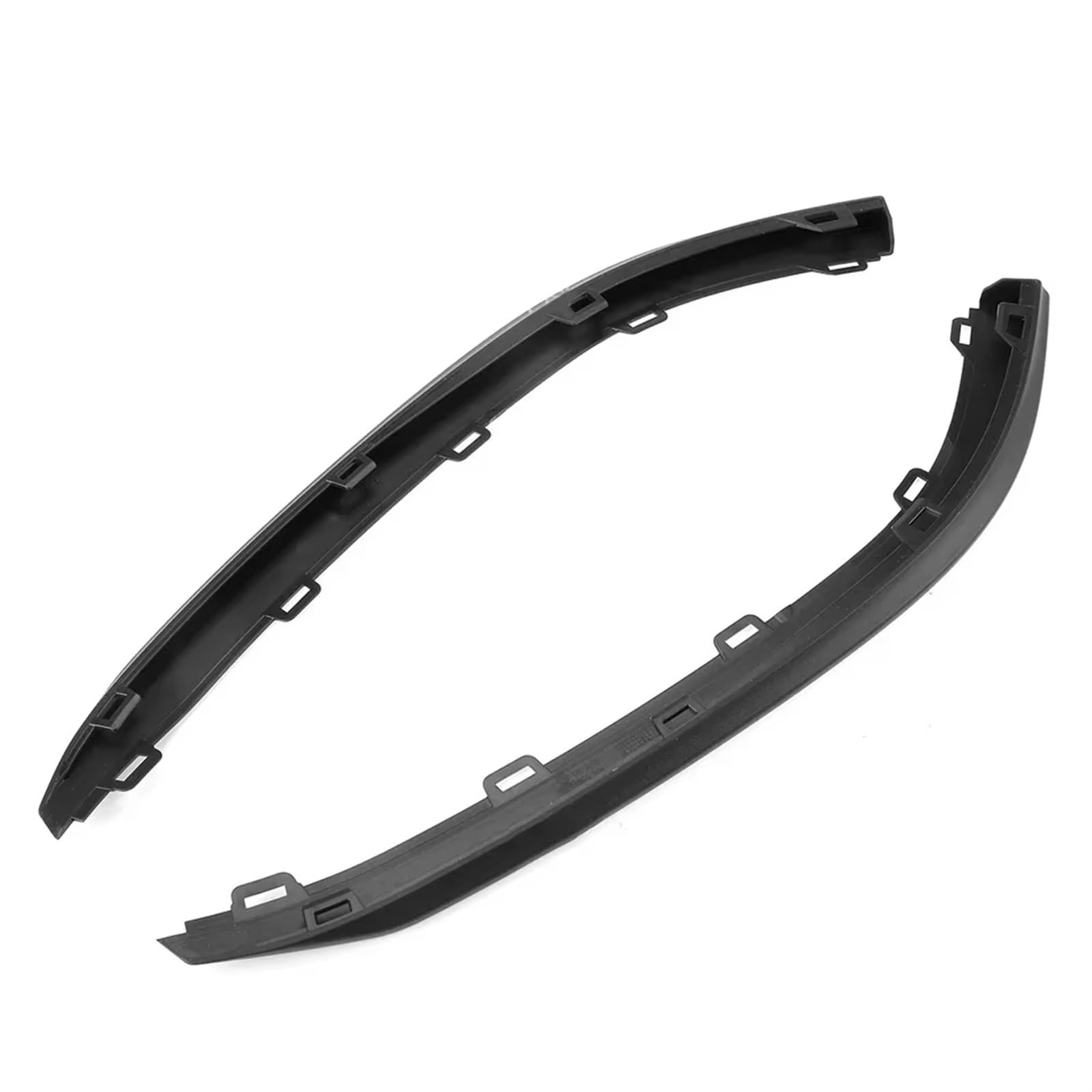 Auto Frontspoiler Lippe 2PCS Auto Vorderen Stoßfänger Lip Unteren Spoiler Air Deflektor Volant Trim Für VW Für Golf Für MK7 Für GTI 2015 2016 2017 von KOEHXJ