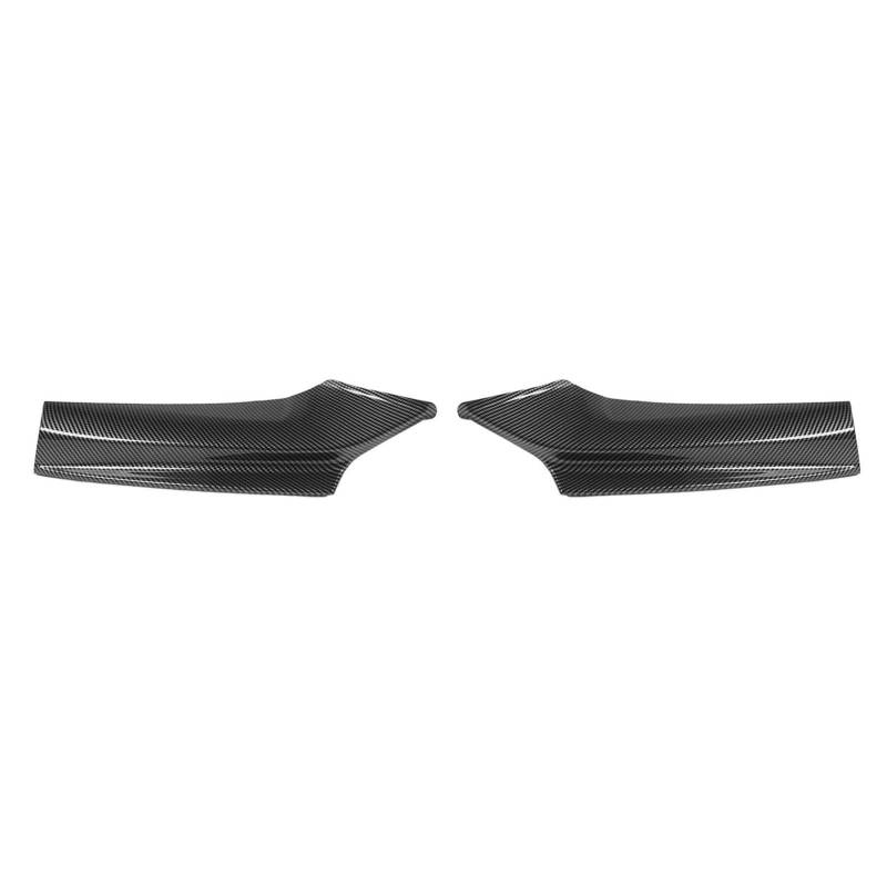 Auto Frontspoiler Lippe 2Pcs Frontschürze Lip Spoiler Stoßstange Ecke Splitter Für 5 Für Serie Für F10 Für F11 Für Sport 2010-2015 2016(Carbon Fiber) von KOEHXJ