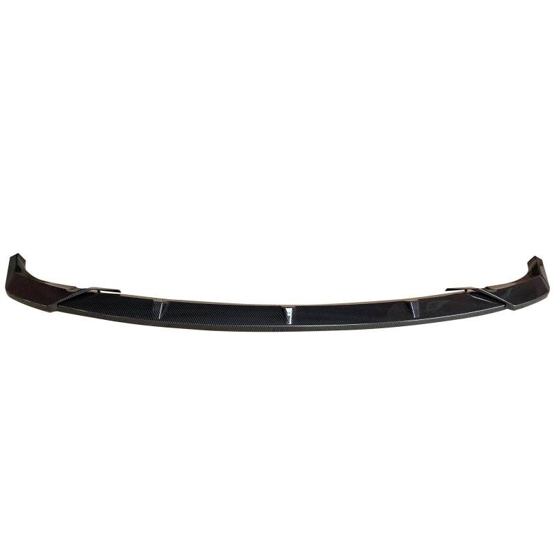 Auto Frontspoiler Lippe 3 PCS Auto Vorderen Stoßfänger Lip Spoiler Splitter Körper Kit Für Jeep Für Grand Für Cherokee Für Basis 2014 2015 2016 2017 2018 2019 2020 2021(Carbon Fiber Style) von KOEHXJ