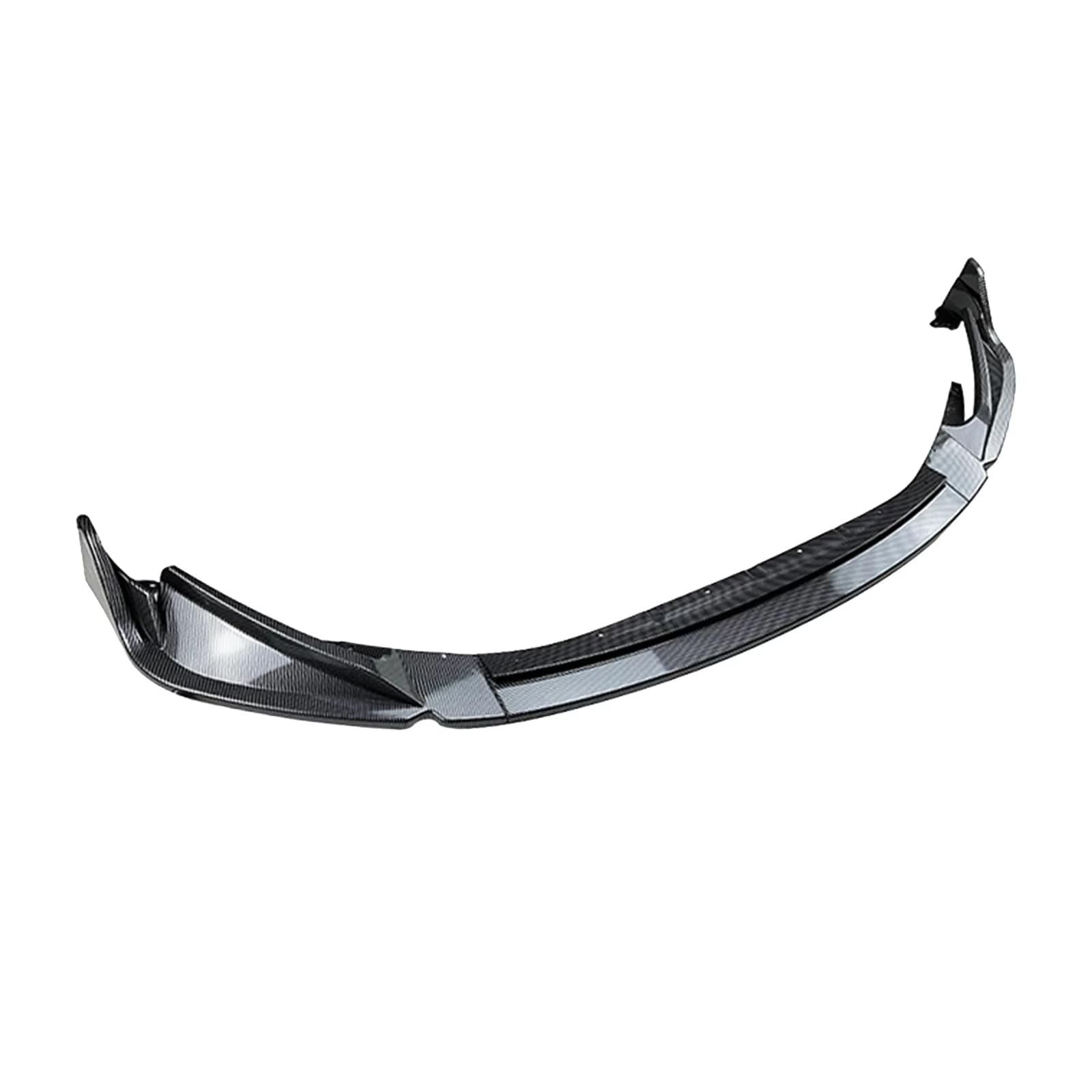 Auto Frontspoiler Lippe 3PCS Auto Front Lip Splitter Diffusor Spoiler Körper Kits Zubehör Für M3 Für G80 Für M4 Für G82 2021 2022 2023(Carbon Fiber Style) von KOEHXJ