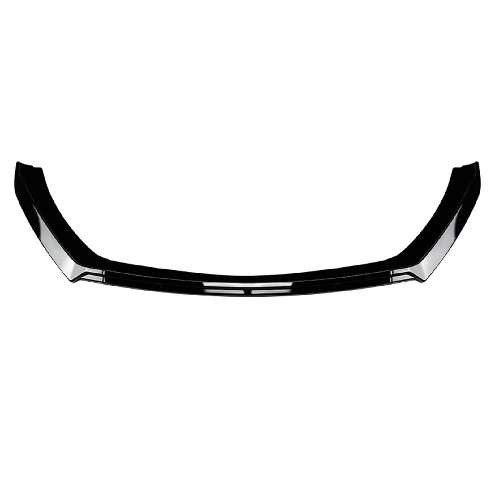 Auto Frontspoiler Lippe Auto Front Lip Bumper Spoiler Body Kits Front Splitter Diffusor Geändert Zubehör Für Sitz Für Leon Für MK 3.5 2017 2018 2019(Glossy Black) von KOEHXJ