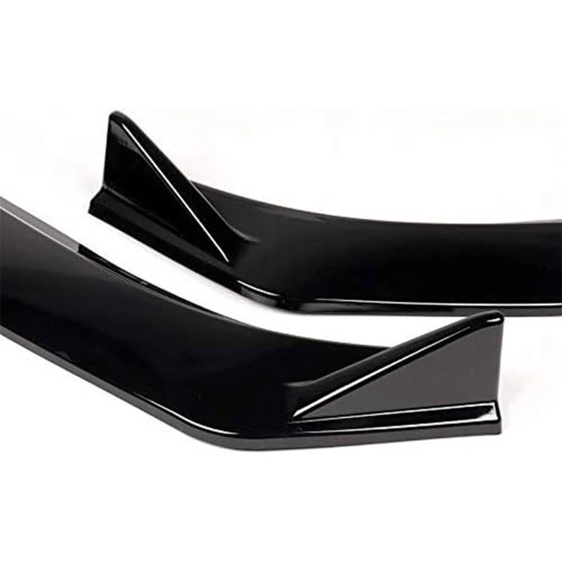 Auto Frontspoiler Lippe Auto Front Stoßstange Splitter Lip Diffusor Körper Kit Spoiler Schutz 3PCS Für Mazda 6 Für Atenza 2019 2020 2021 2022(Carbon Fiber Look) von KOEHXJ