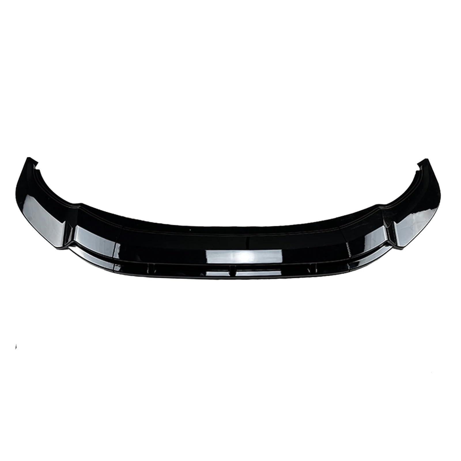 Auto Frontspoiler Lippe Auto Frontschürze Spoiler Lip Gloss Schwarz Splitter Körper Kit Zubehör Auto Für Tiguan Für Rleitung 2021 2022 2023(Glossy Black) von KOEHXJ