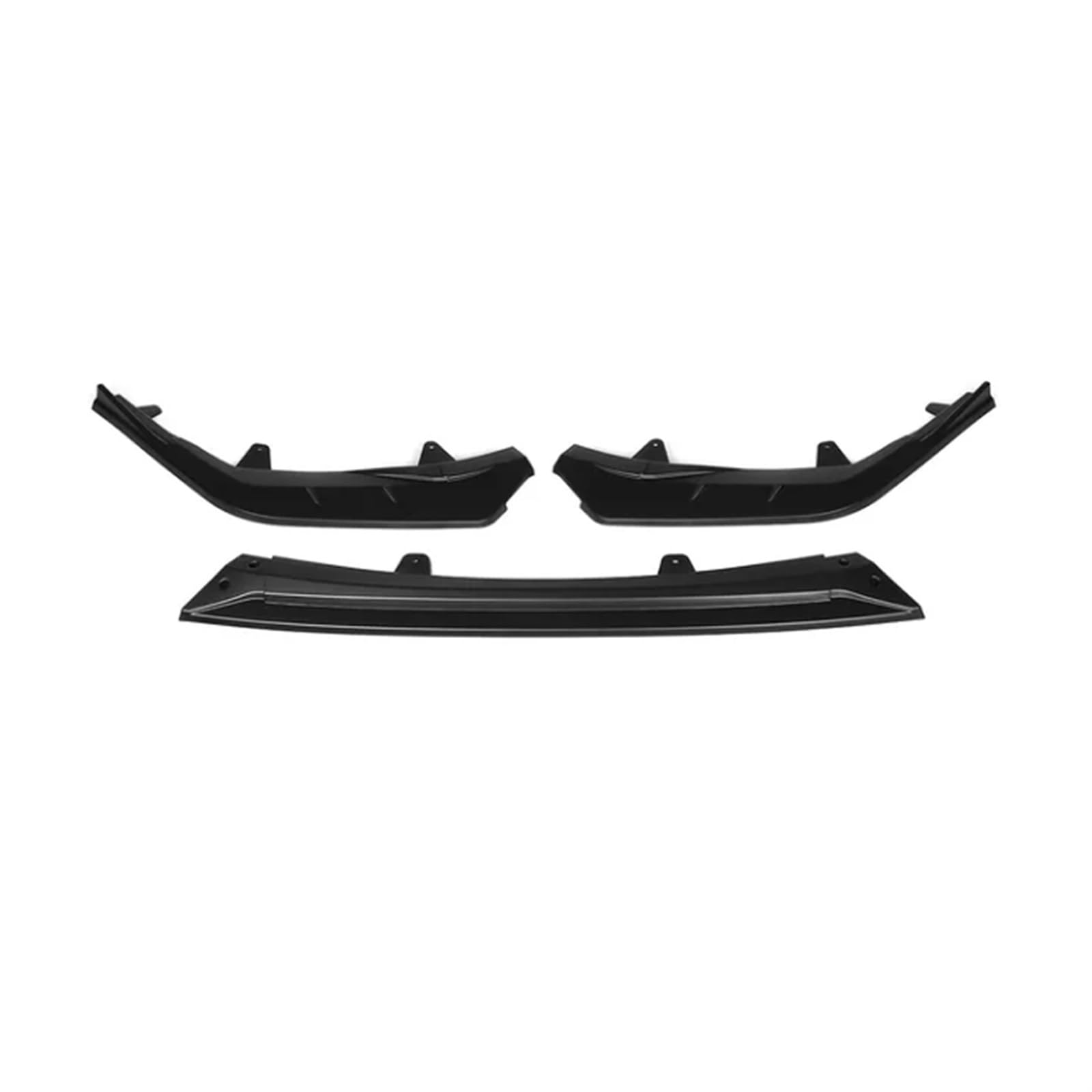 Auto Frontspoiler Lippe Auto Vorderen Stoßfänger Lip Diffusor Spoiler Für Toyota Für Corolla Für SE Für XSE Für Sport 2021 2022 2023(Matte Black) von KOEHXJ