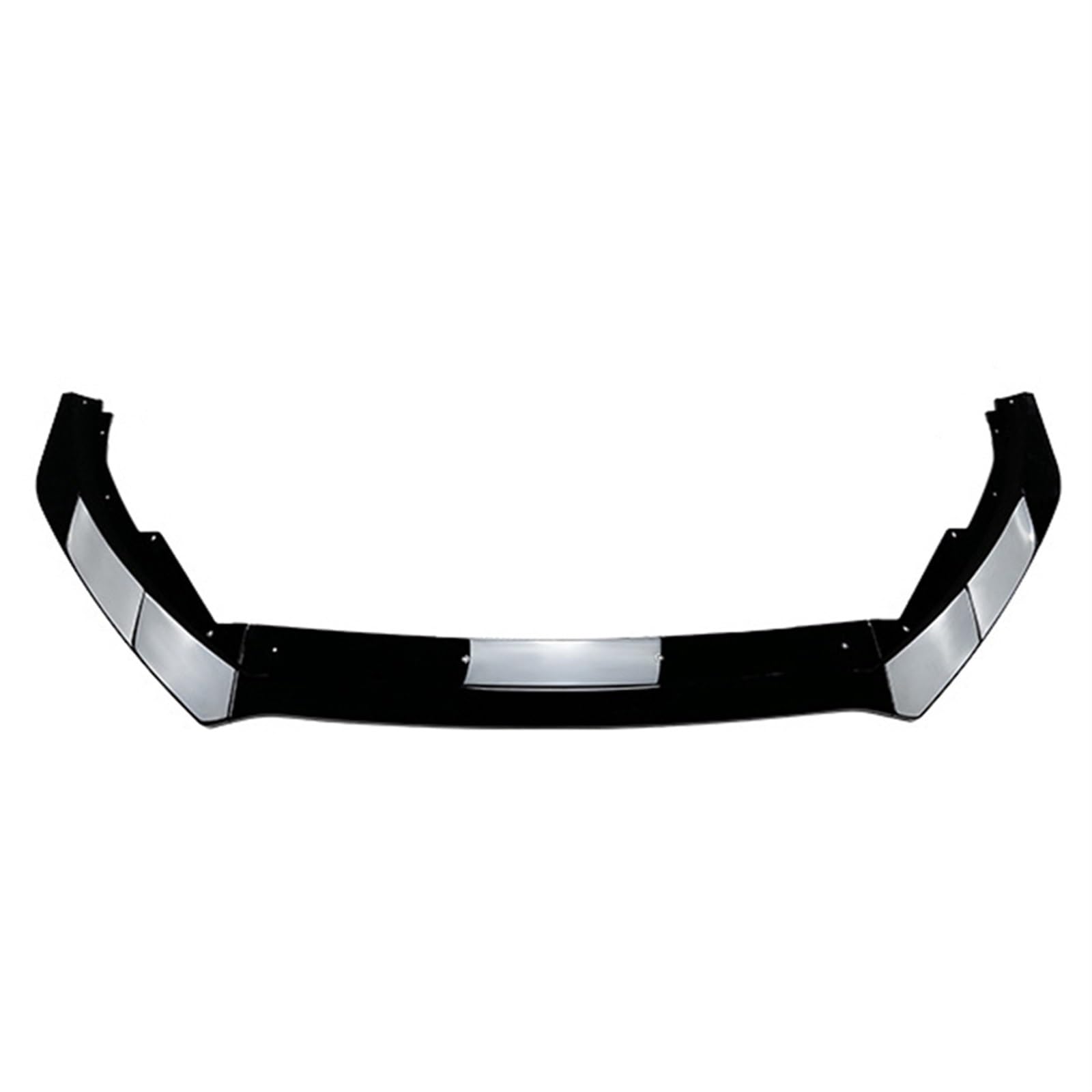 Auto Frontspoiler Lippe Auto Vorderen Stoßfänger Lip Spoiler Diffusor Splitter Körper Kit Schürzen Abdeckung Für Ford Für Fokus Für MK4 Für ST Für Linie 2019 2020 2021 2022(Glossy Black) von KOEHXJ