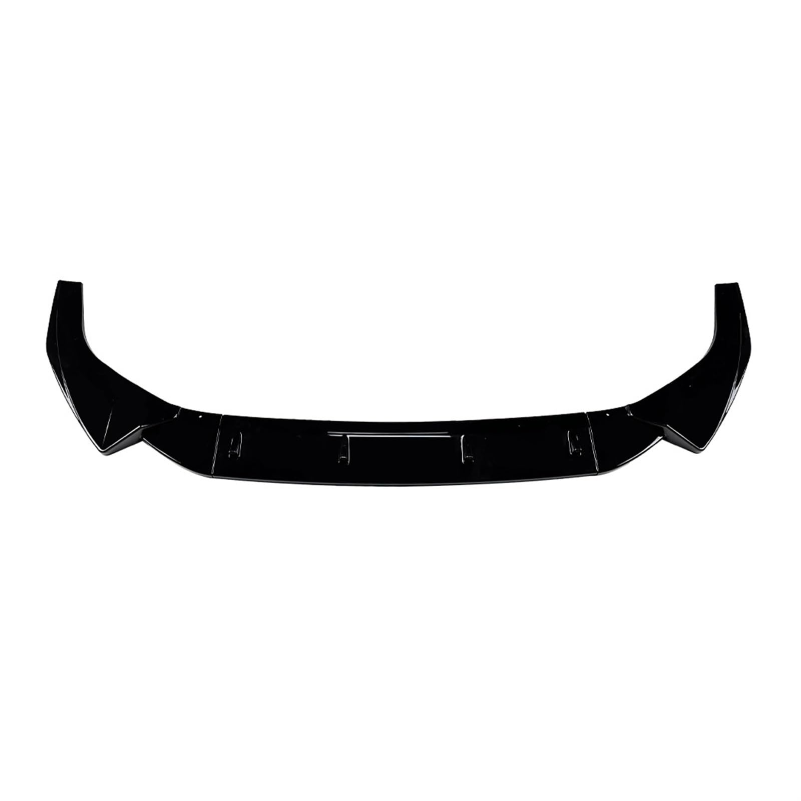 Auto Frontspoiler Lippe Auto Vorderen Stoßfänger Lip Spoiler Diffusor Splitter Körper Kit Schürzen Abdeckung Schutz Trim Für A5 Für Sline Für S5 Für 8W6 2021 2022 2023 2024(Glossy Black) von KOEHXJ