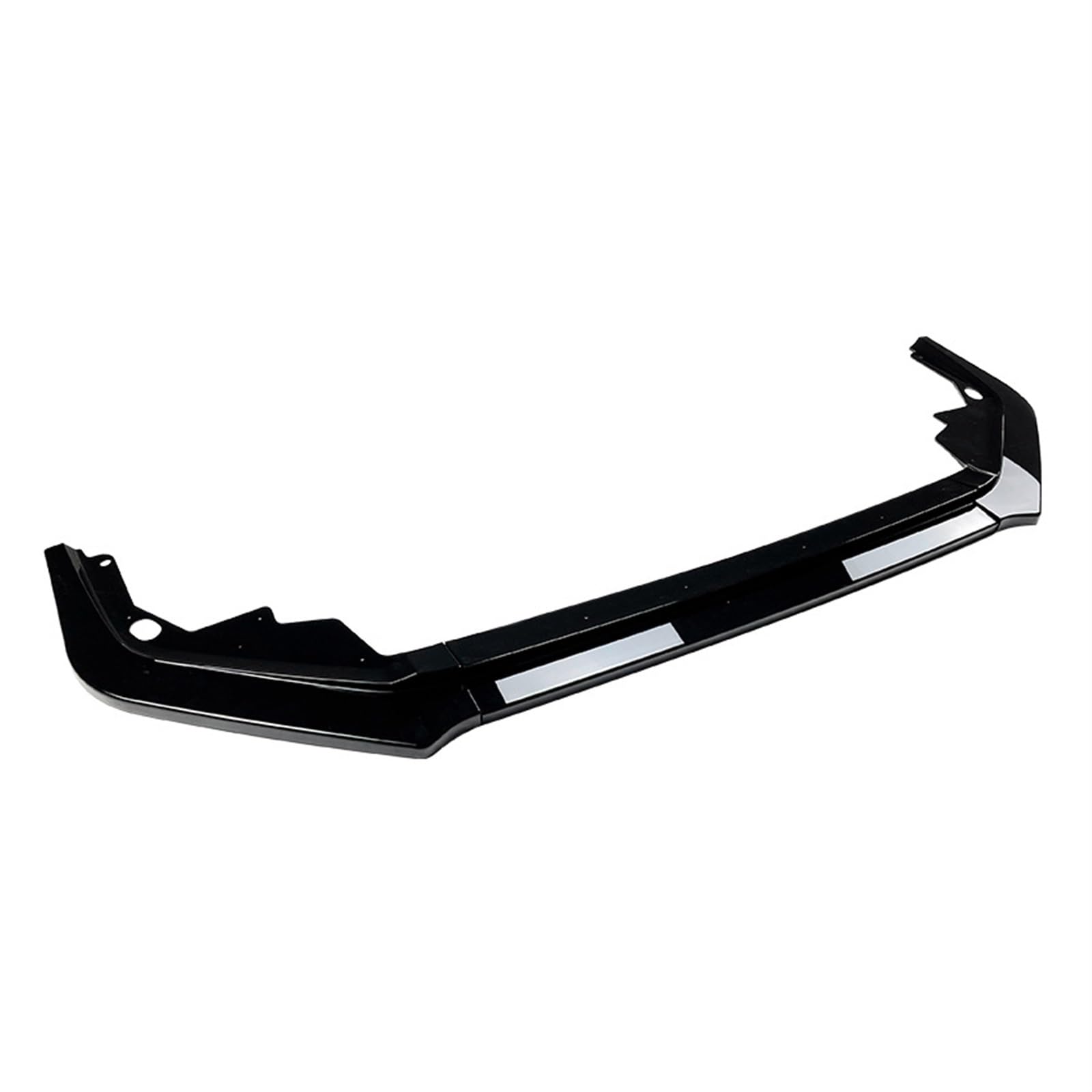 Auto Frontspoiler Lippe Auto Vorderen Stoßfänger Lip Spoiler Unteren Klinge Separator Außen Diffusor Splitter ABS Körper Kit Abdeckung Für Civic Für 11th 2021 2022 2023(Gloss Black) von KOEHXJ