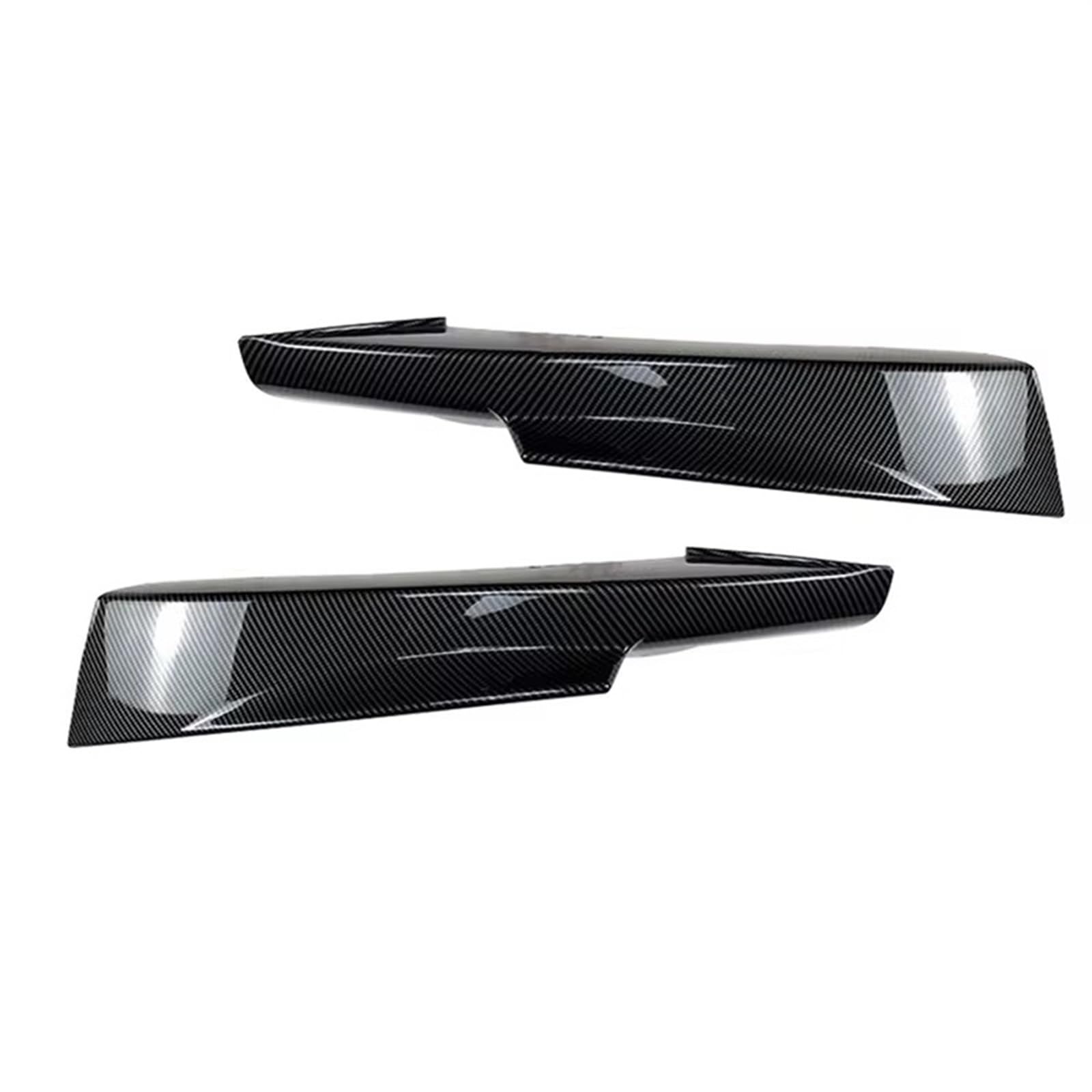 Auto Frontspoiler Lippe Front Stoßstange Splitter Lip Auto Diffusor Splitter Spoiler Körper Kit Abdeckung Für 3-Serie Für E90 Für E91 Für LCI 2009 2010 2011 2012(Carbon Look) von KOEHXJ