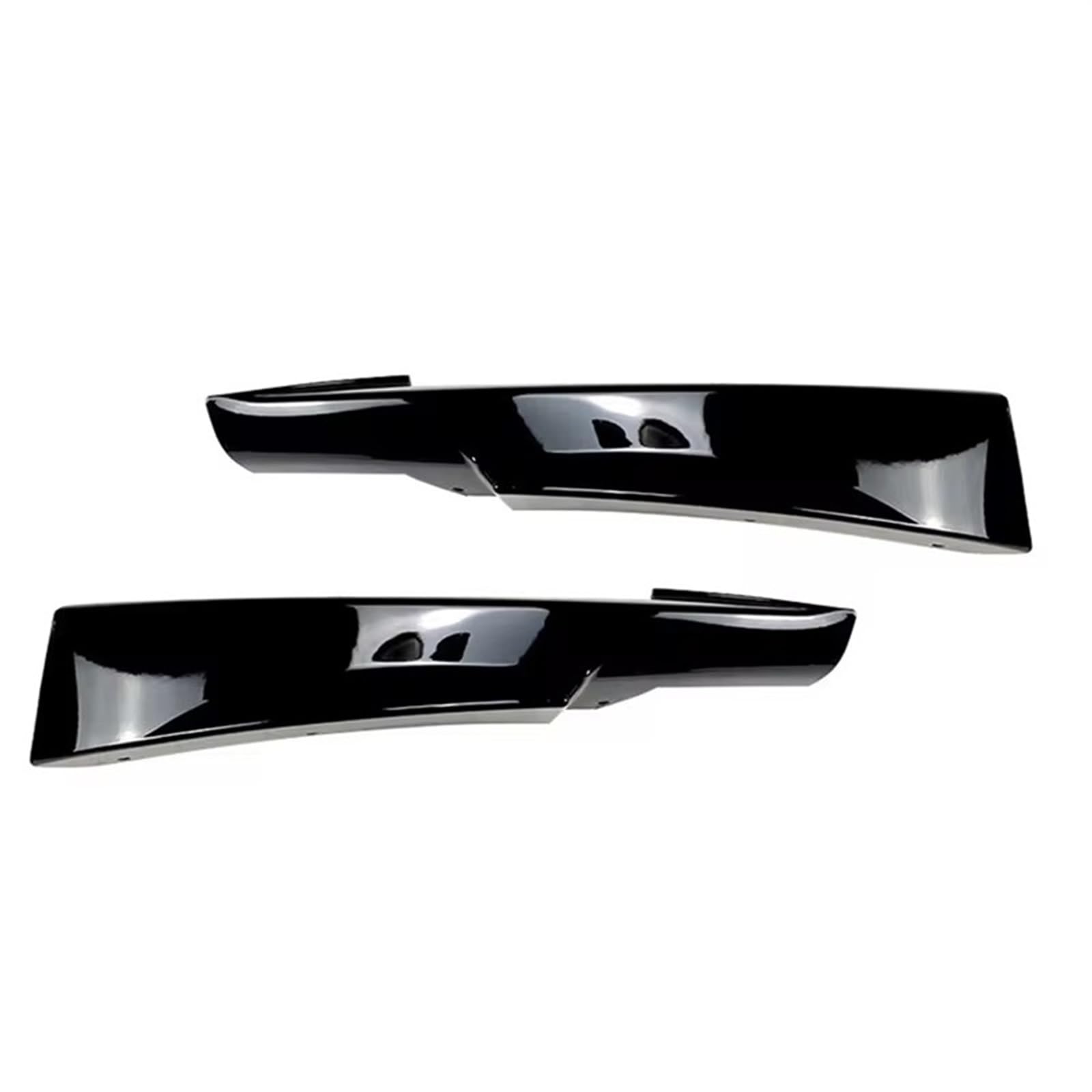 Auto Frontspoiler Lippe Front Stoßstange Splitter Lip Auto Diffusor Splitter Spoiler Körper Kit Abdeckung Für 3-Serie Für E90 Für E91 Für LCI 2009 2010 2011 2012(Glossy Black) von KOEHXJ