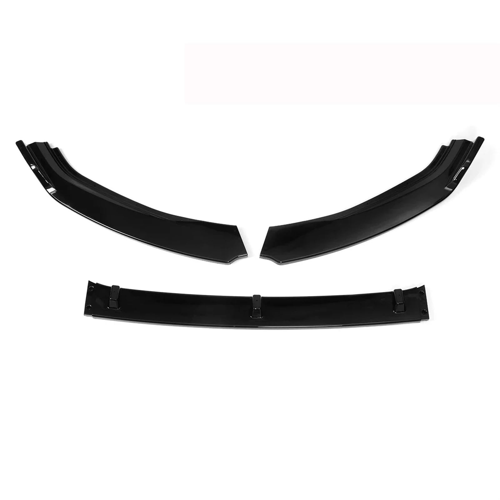 Auto Frontspoiler Lippe Front Stoßstange Splitter Lip Diffusor Spoiler Schutz Deflektor Schutz Für VW Für Golf Für MK7 7.5 Für GTI Für GTD 2012 2013 2014 2015 2016 2017(Glossy Black) von KOEHXJ