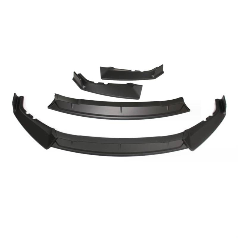 Auto Frontspoiler Lippe Frontschürze Lippe Kinn Körper Kit Schutz Diffusor Spoiler Deflektor Trim Auto Styling Für CRV 2017 2018 2019 2020(Matte Black) von KOEHXJ