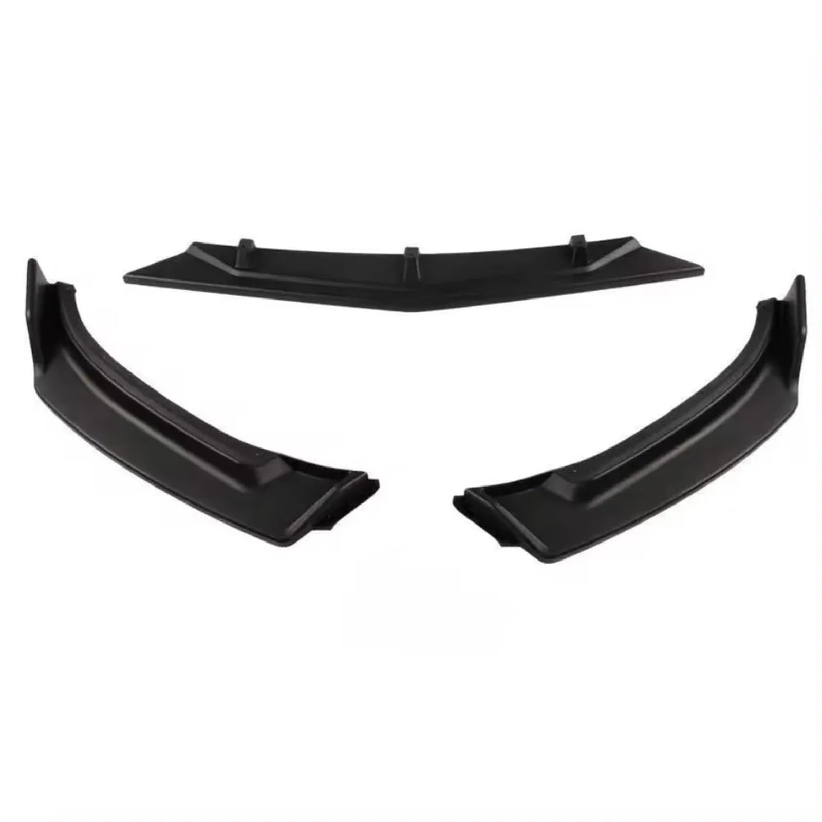 Auto Frontspoiler Lippe Frontschürze Spoiler Lip Body Kit Stoßstange Diffusor Schutz Sport Stil Front Schaufel Für Mazda 3 Für Axela 2014 2015 2016 2017 2018(Matte Black) von KOEHXJ