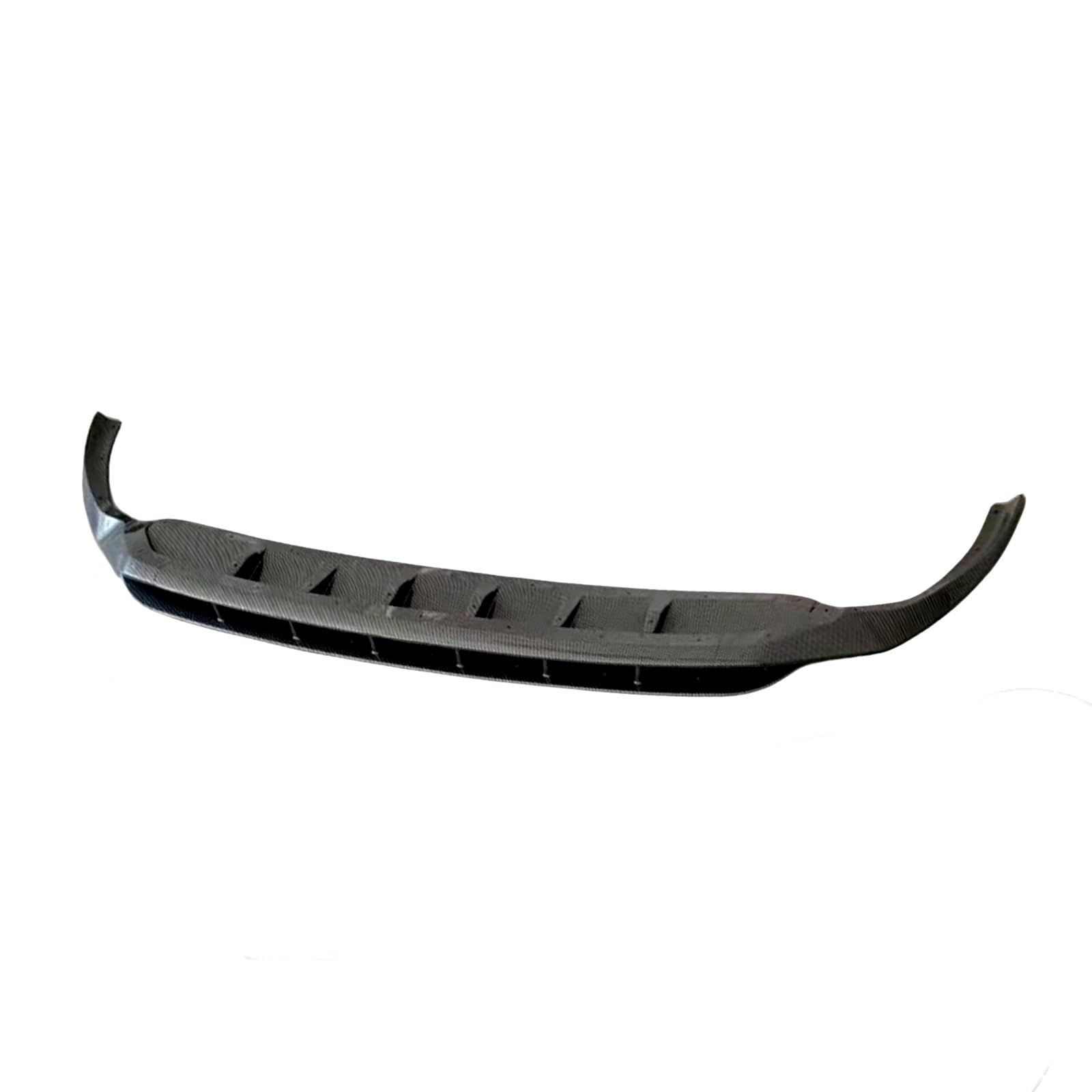 Auto Frontspoiler Lippe Frontschürze Spoiler Lippe Unterer Splitter Schutz Body Kit Für Q8 2019 2020 2021 2022 2023(Carbon Fiber Look) von KOEHXJ