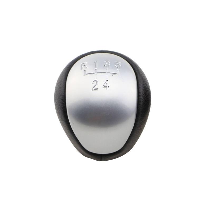 Auto Schaltknauf 5 Geschwindigkeit Schaltknauf Auto-Styling Shifter Hebel Handball Für Hyundai Für Elantra Für I30 2008 2009 2010 2011 2012 GangAuto Schaltknauf Abdeckung(Matte Sliver) von KOEHXJ