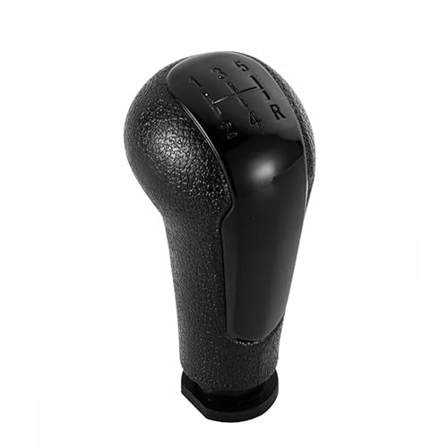 Auto Schaltknauf Auto 5 Gang Schaltknauf Leder Boot Abdeckung Für Chevrolet Für Matiz Für Spark Für M300 2011 2012 2013 2014 2015 2016 GangAuto Schaltknauf Abdeckung(Black Knob) von KOEHXJ